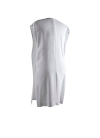 Robe écharpe en soie - Blanc