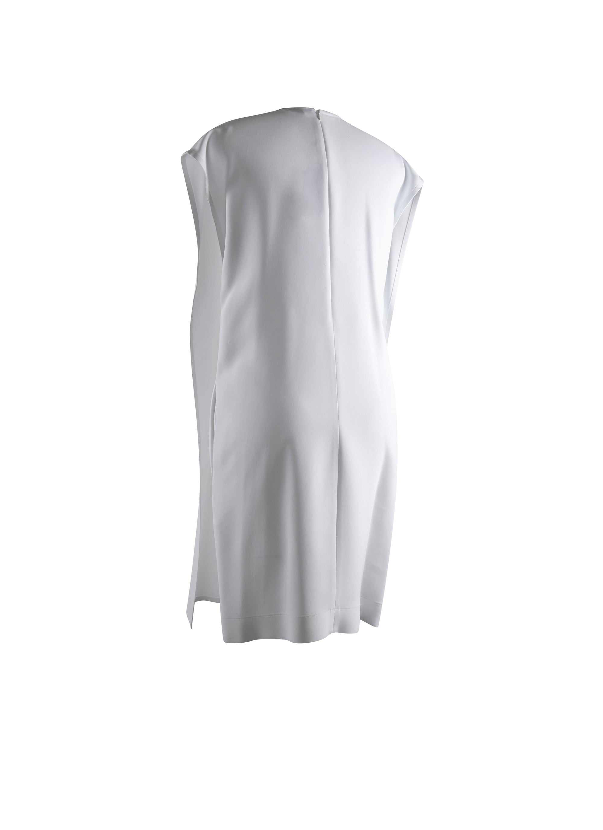 Robe écharpe en soie - Blanc