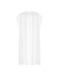 Robe écharpe en soie - Blanc