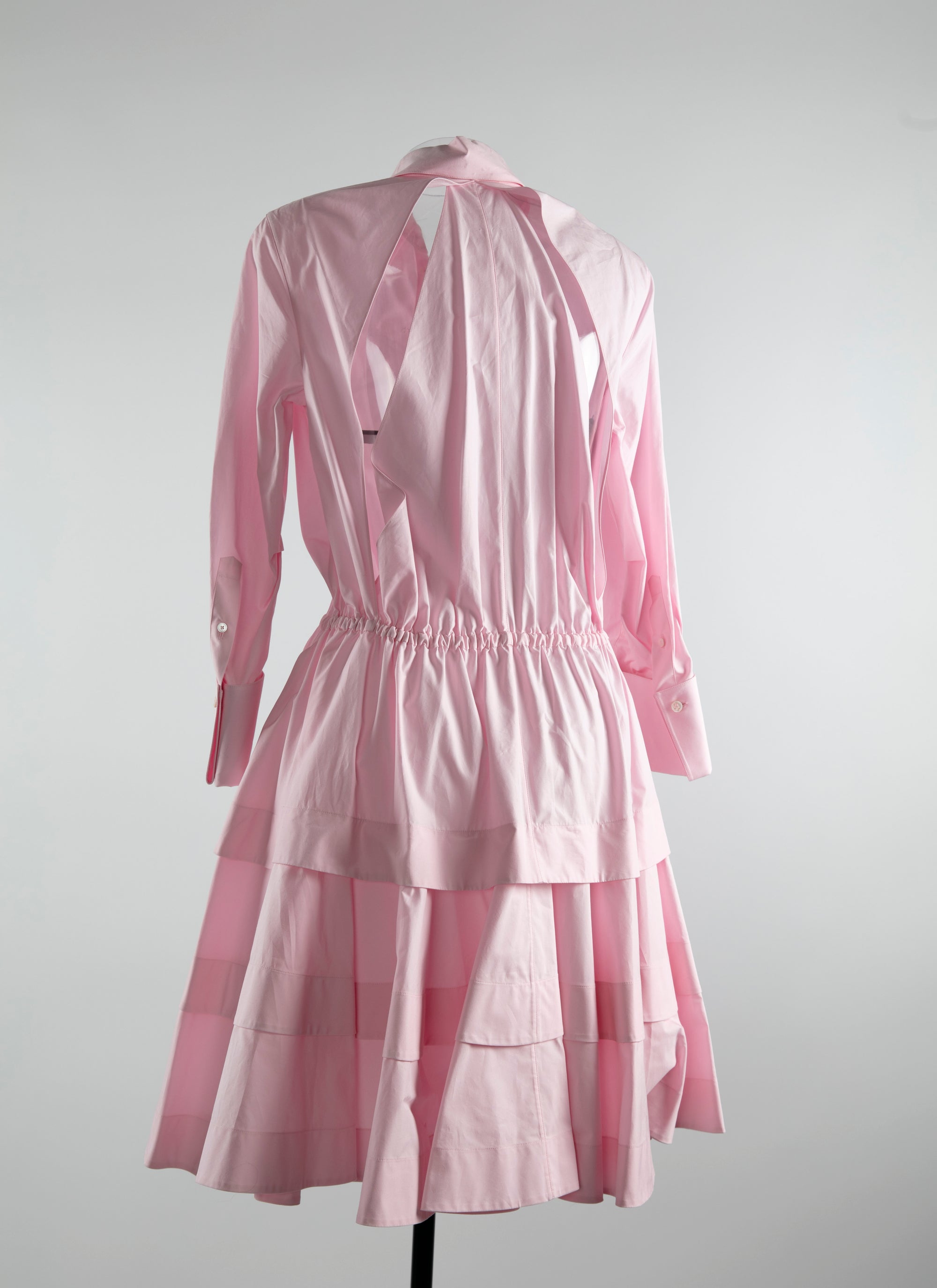 Robe chemise courte - Rose