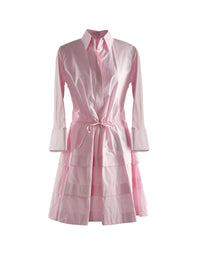 Robe chemise courte - Rose