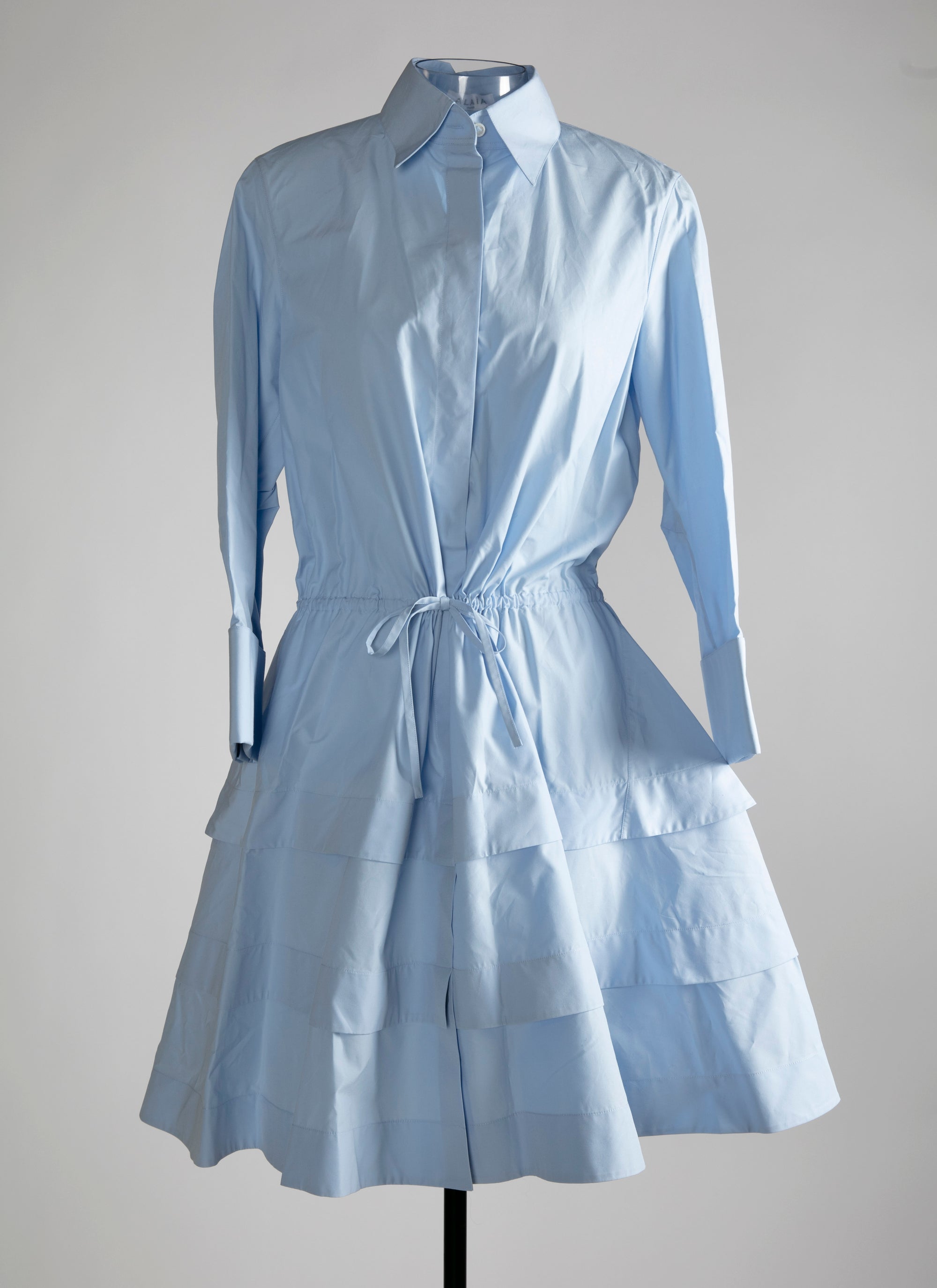 Robe chemise courte - Ciel