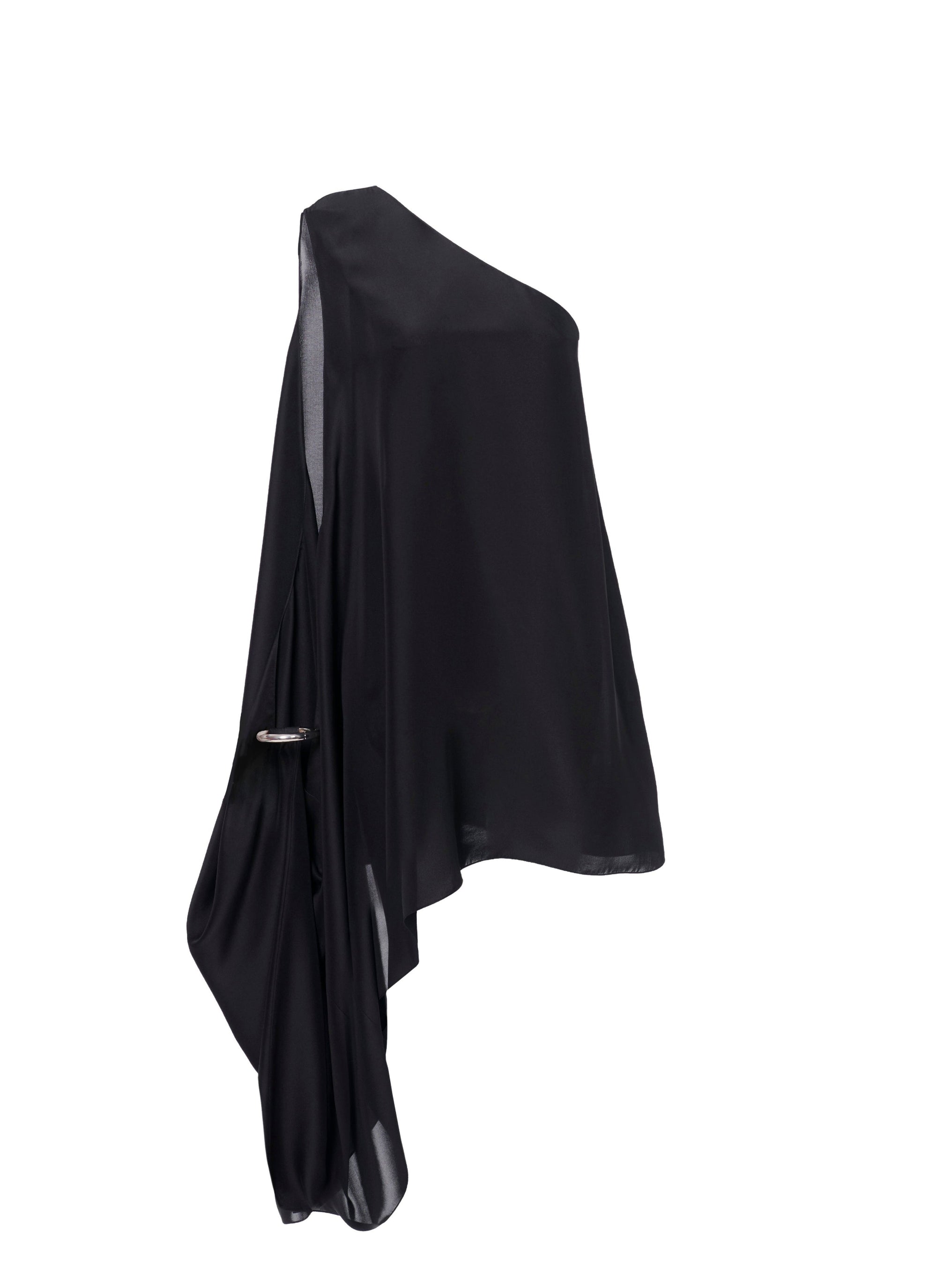 Short silk bracelet dress - Black Alaïa