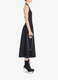 Long summer dress in wool - Black Alaïa