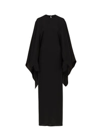 Silk kaftan dress - Black Alaïa