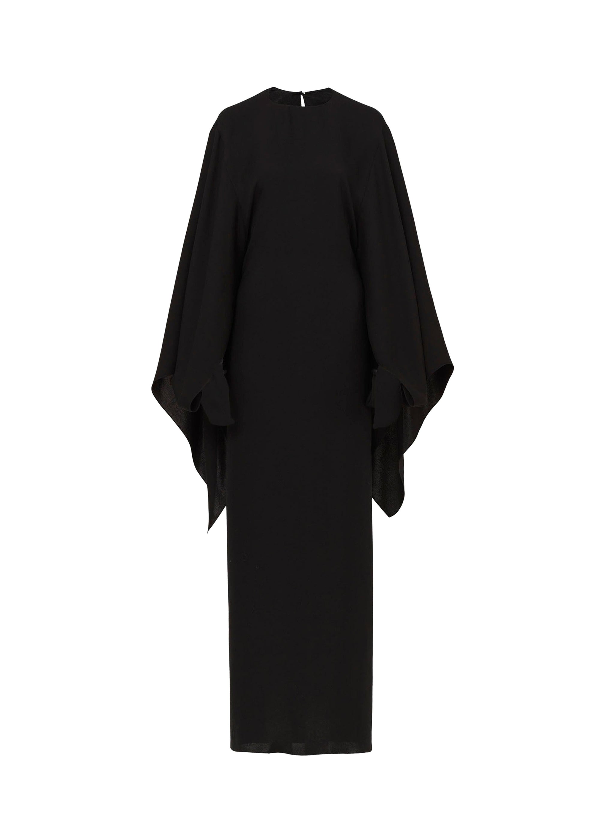Silk kaftan dress - Black Alaïa