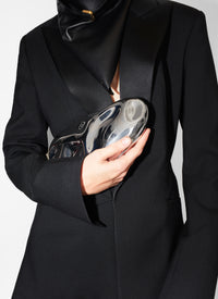 Fitted dress in wool - Black Alaïa