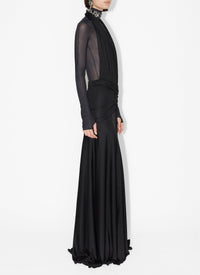 Flowing goddess dress - White