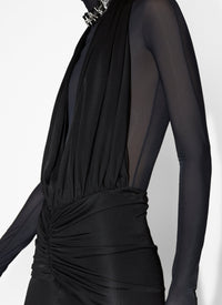 Flowing goddess dress - White