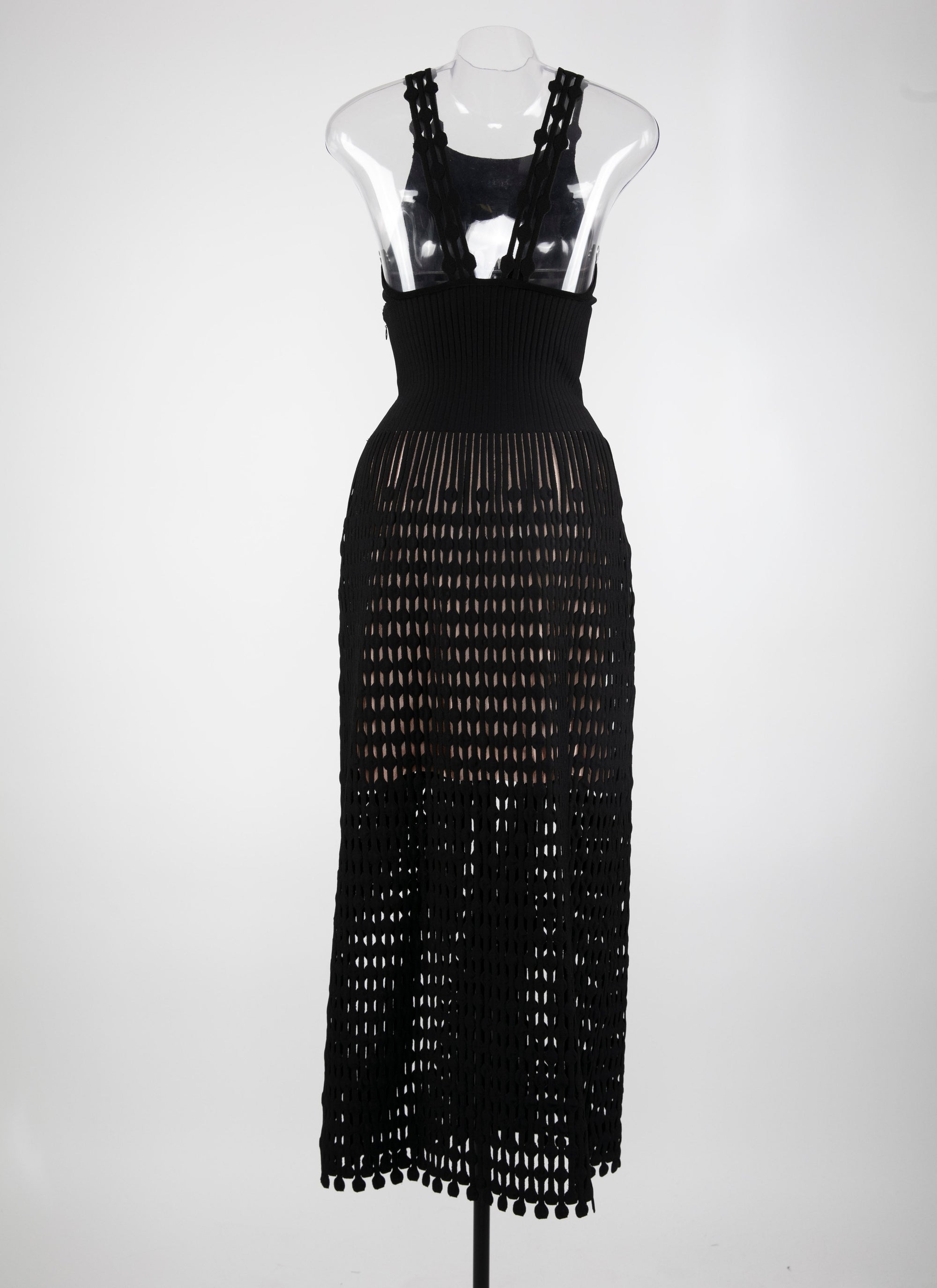 Robe longue sans manches Kalimba - Noir