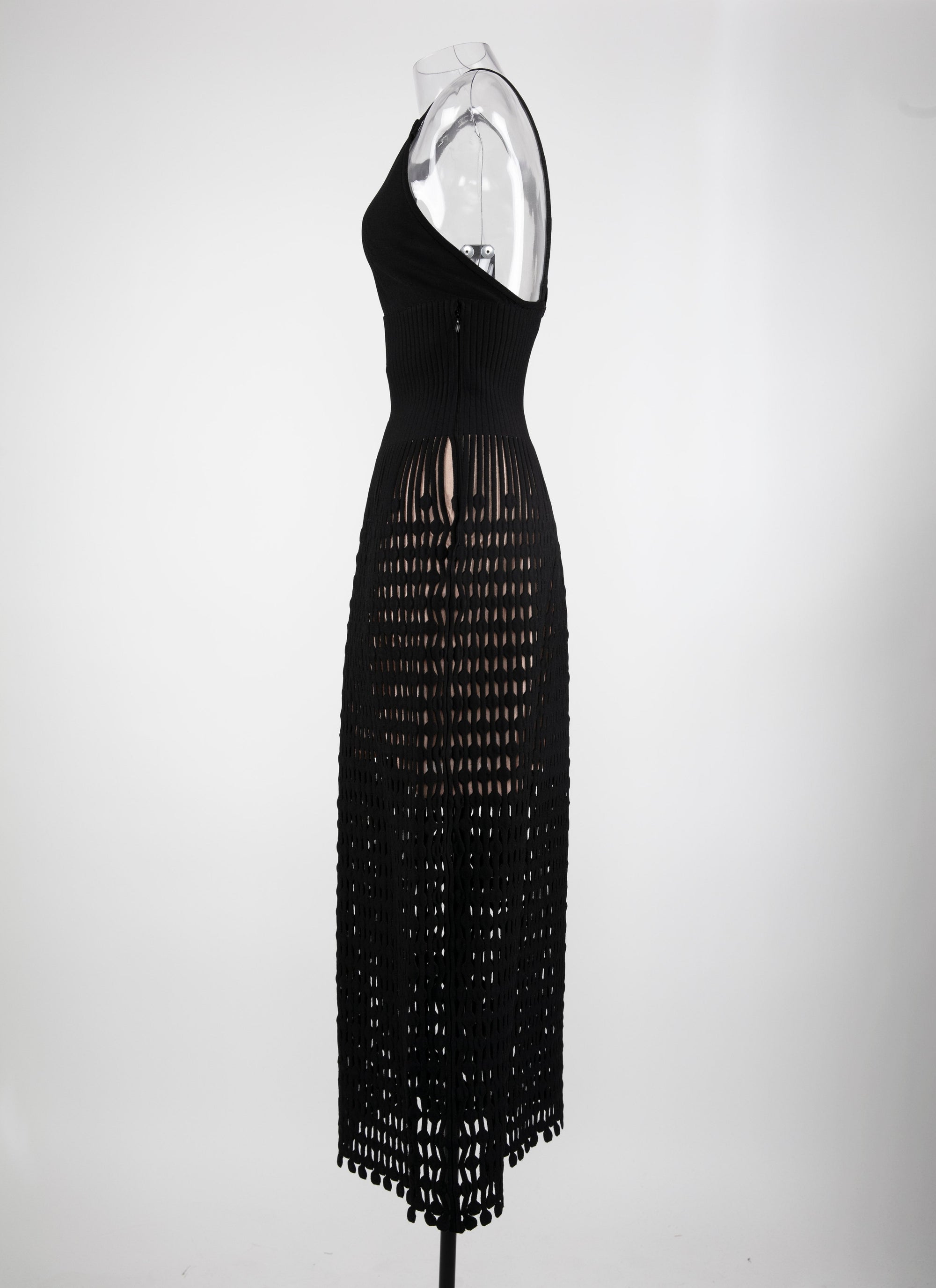 Robe longue sans manches Kalimba - Noir