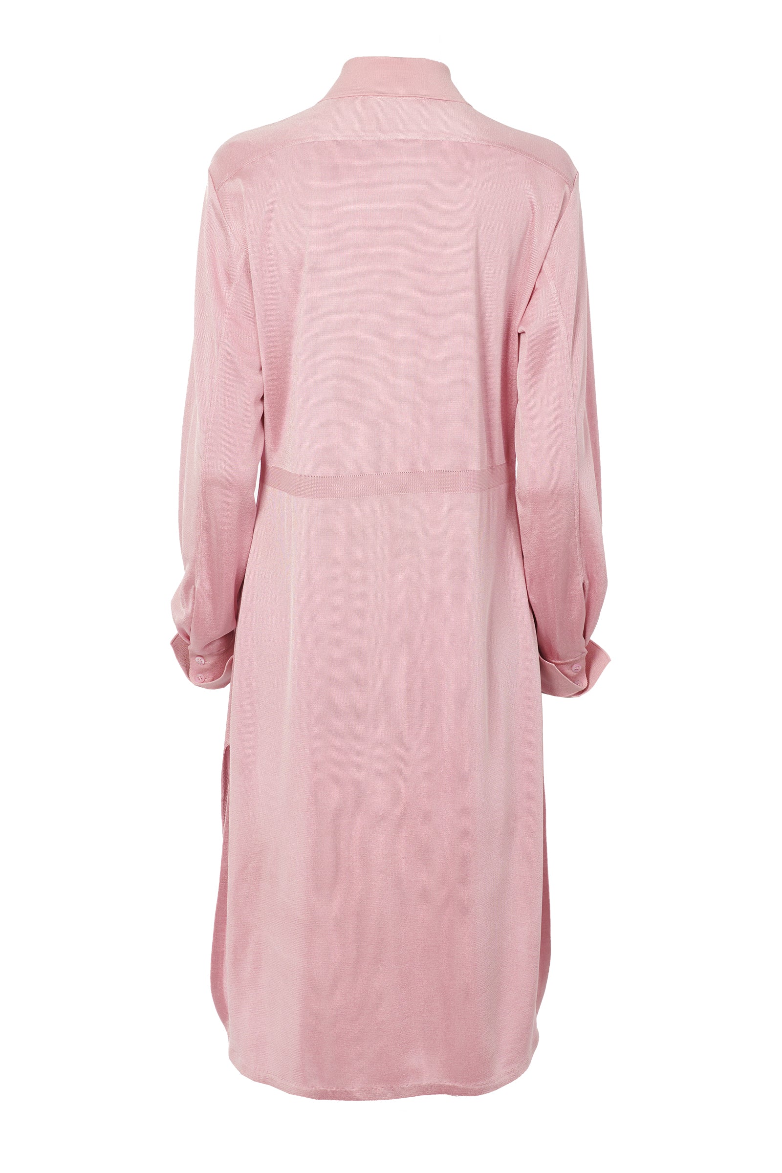 Robe jabot - Rose