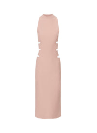 Sleeveless dress with cut-outs - Bois de Rose