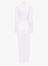 Robe moulante transparente - Lilas