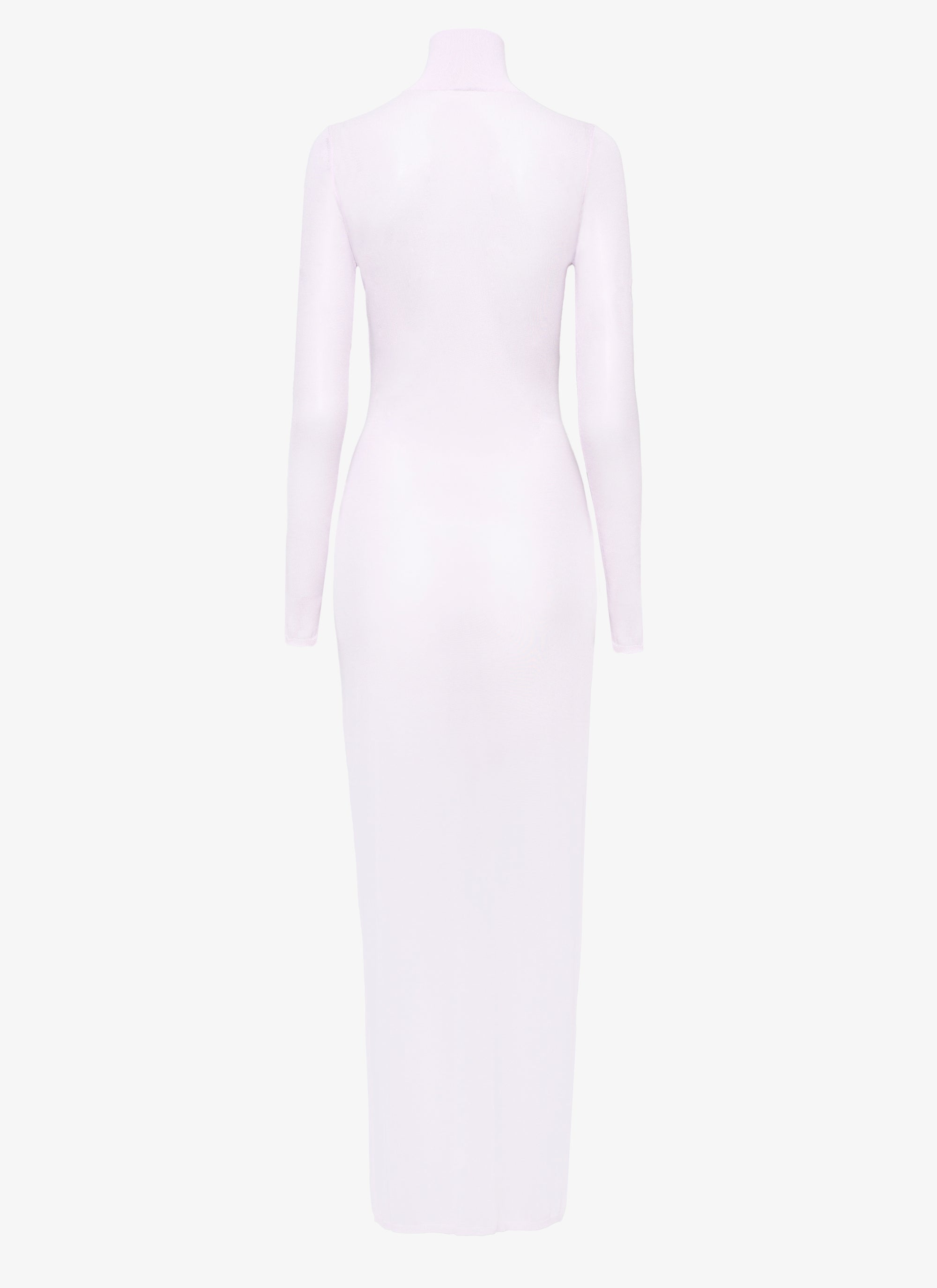 Robe moulante transparente - Lilas