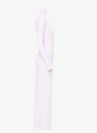 Robe moulante transparente - Lilas