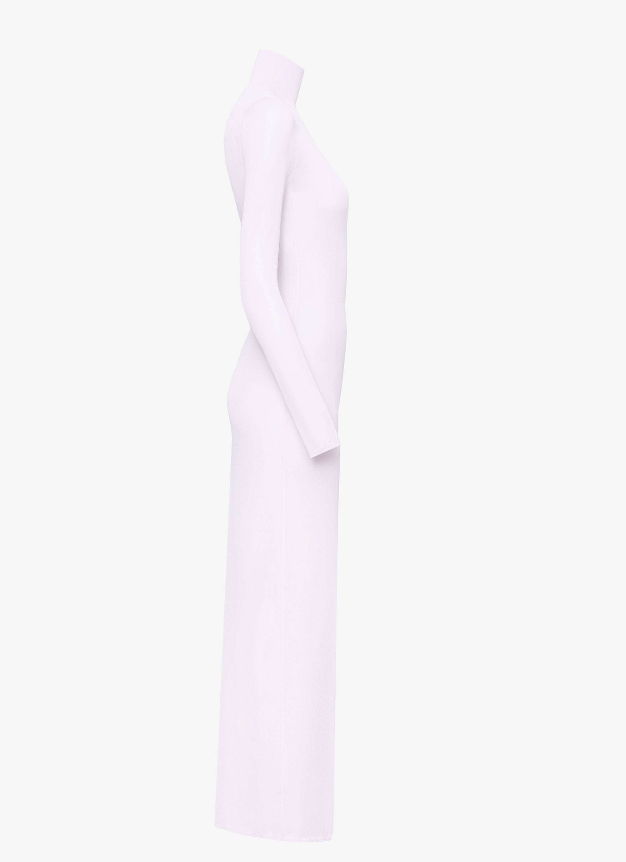 Robe moulante transparente - Lilas