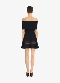 Skater dress Vienna - Black Alaïa