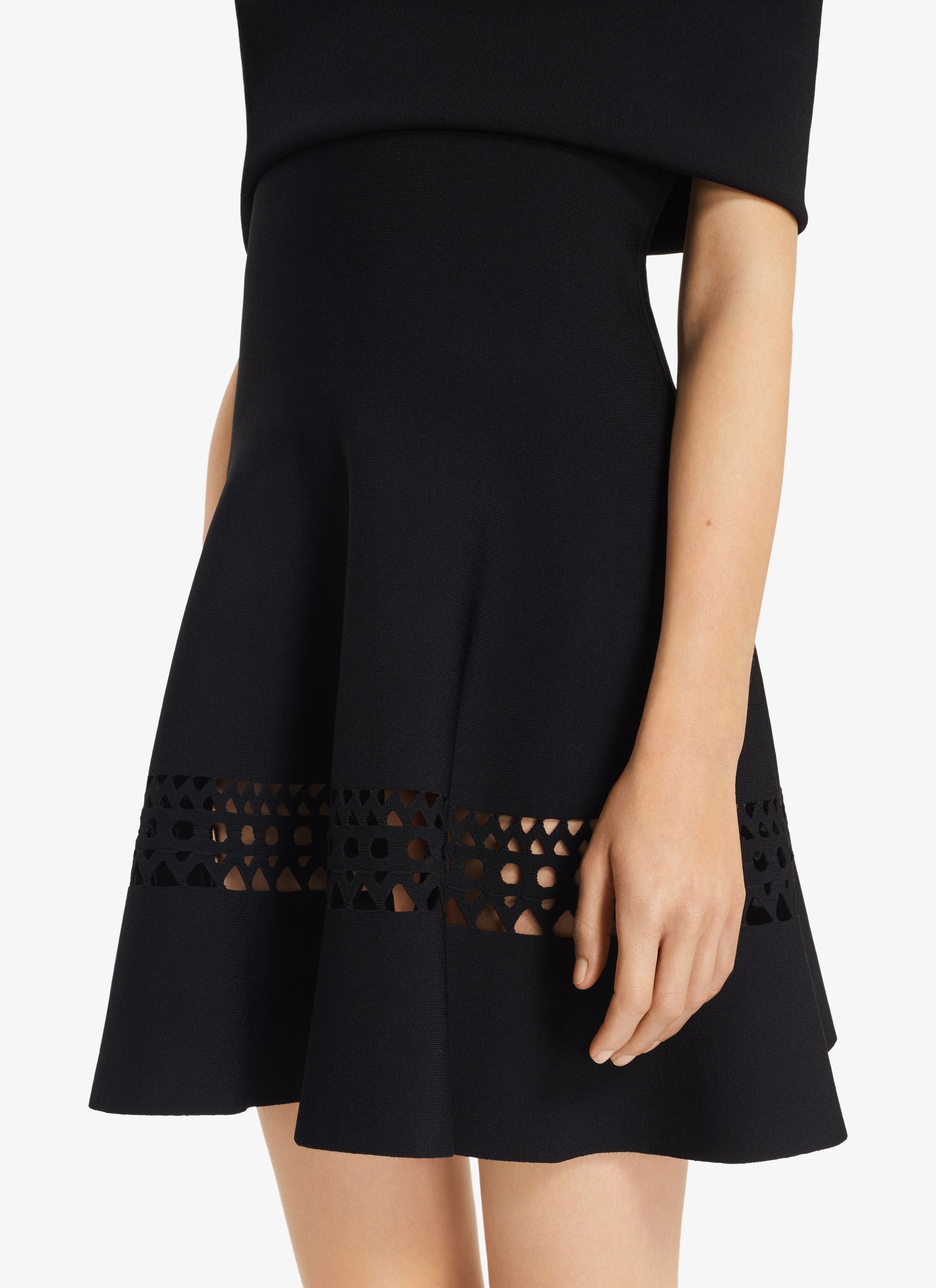 Skater dress Vienna - Black Alaïa