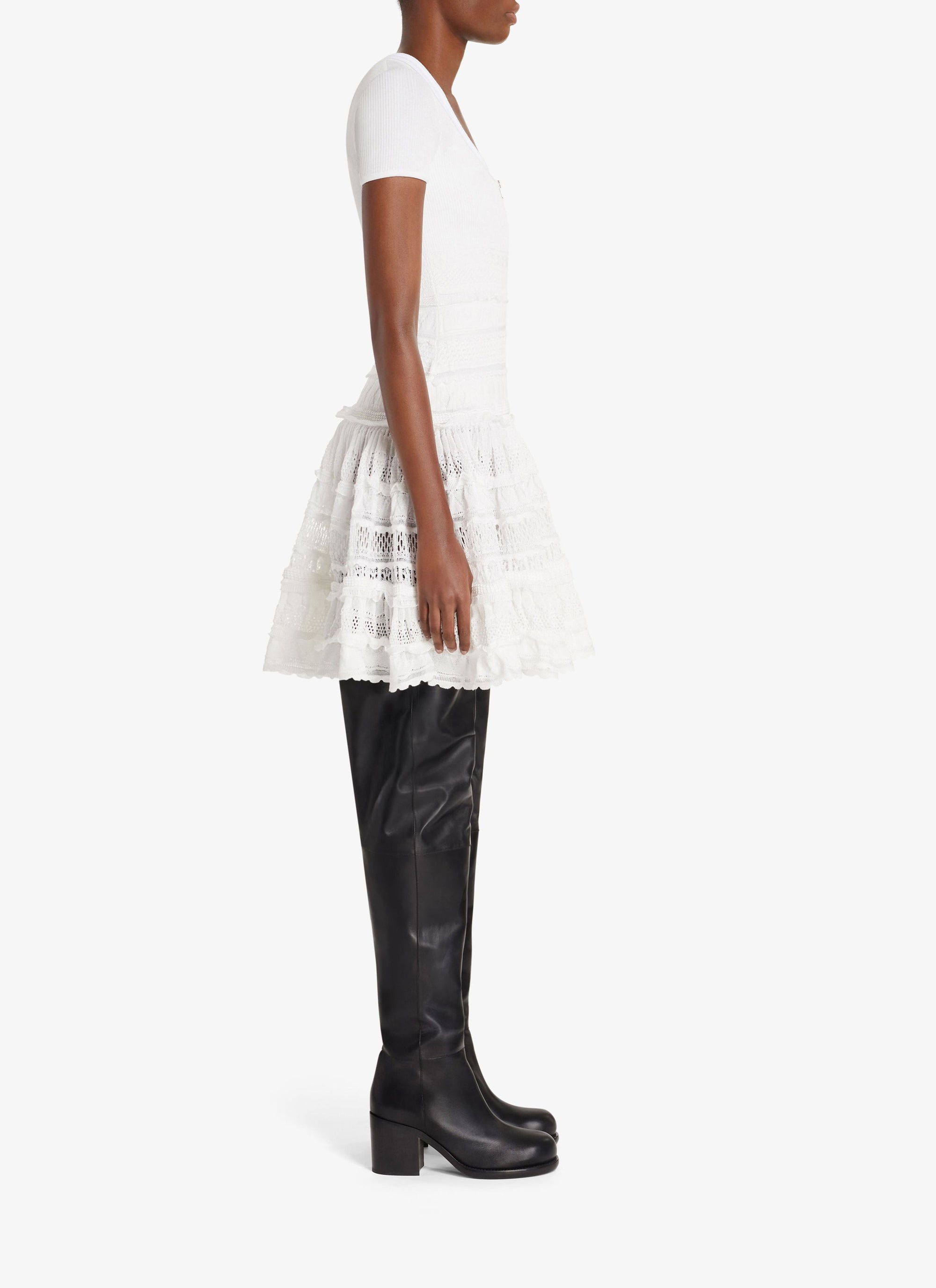 Robe Crinoline zippée - Anthracite