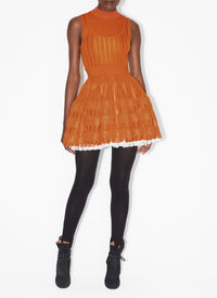 Robe patineuse fluide - Rose Dragée