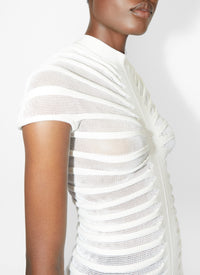 Sheer maxi dress - Black Alaïa