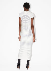 Sheer maxi dress - Black Alaïa