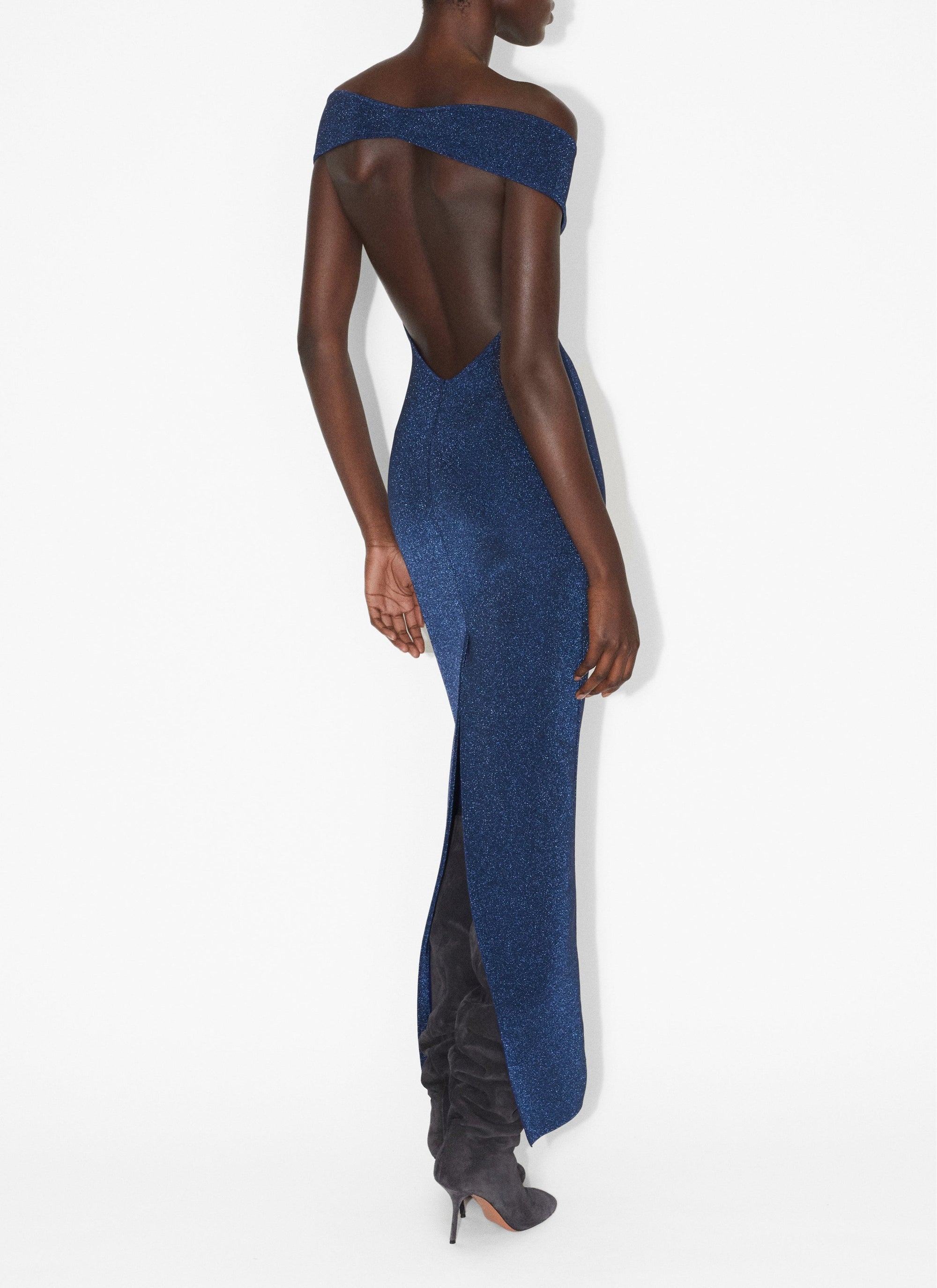 Double-faced wool dress - Black Alaïa