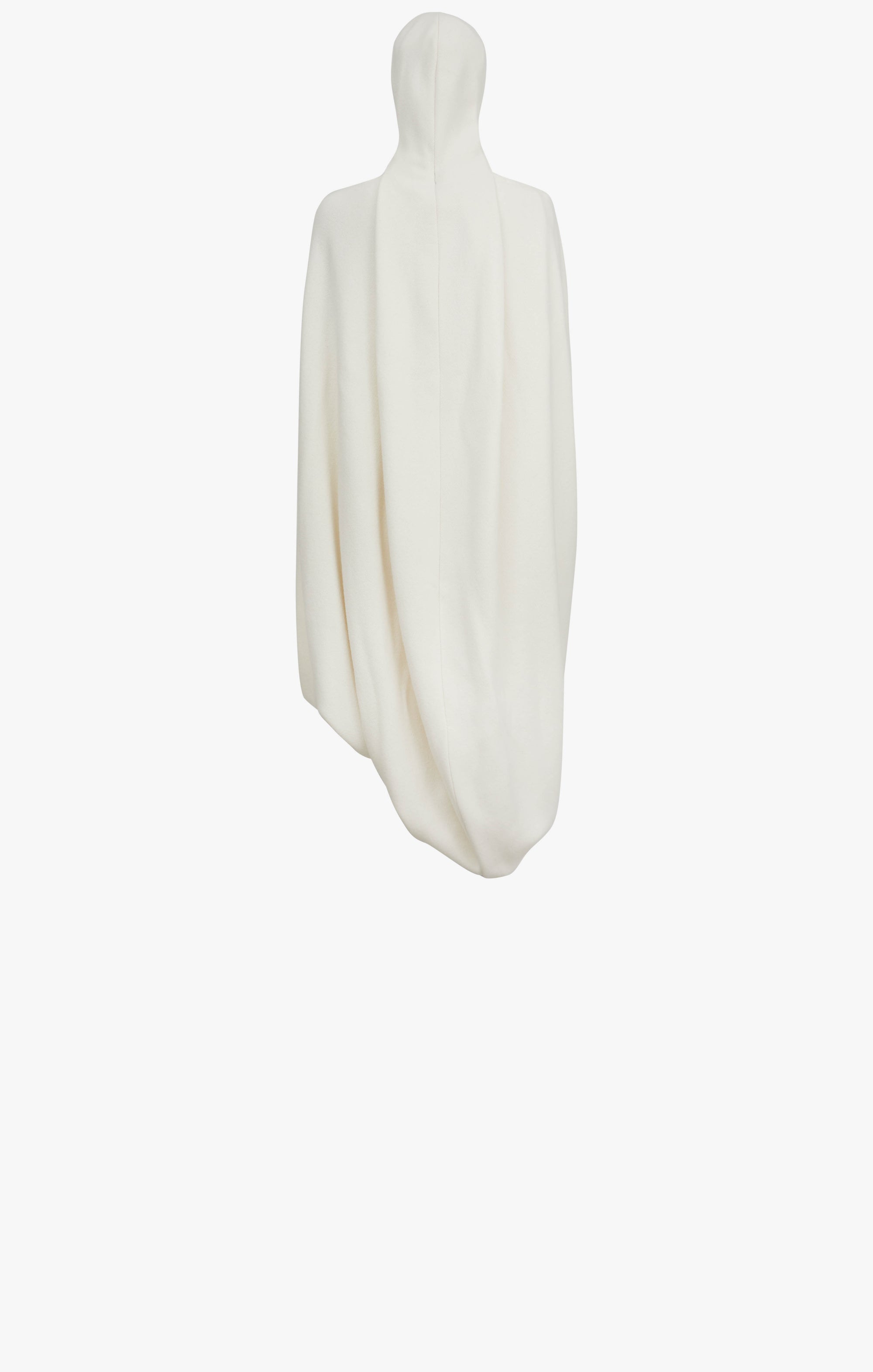 Robe évasée en cachemire - Blanc