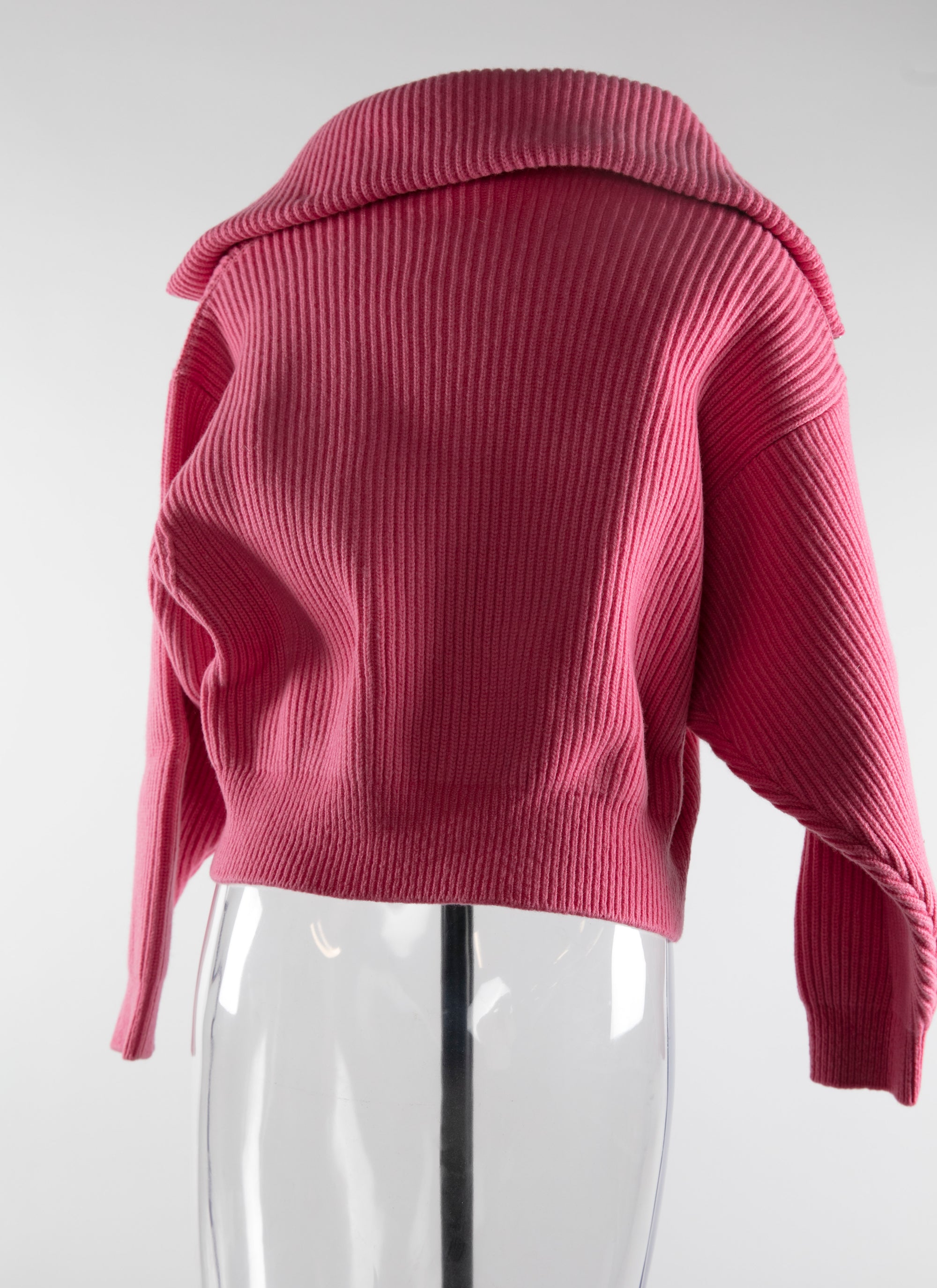 Pull col zippé en laine - Candy