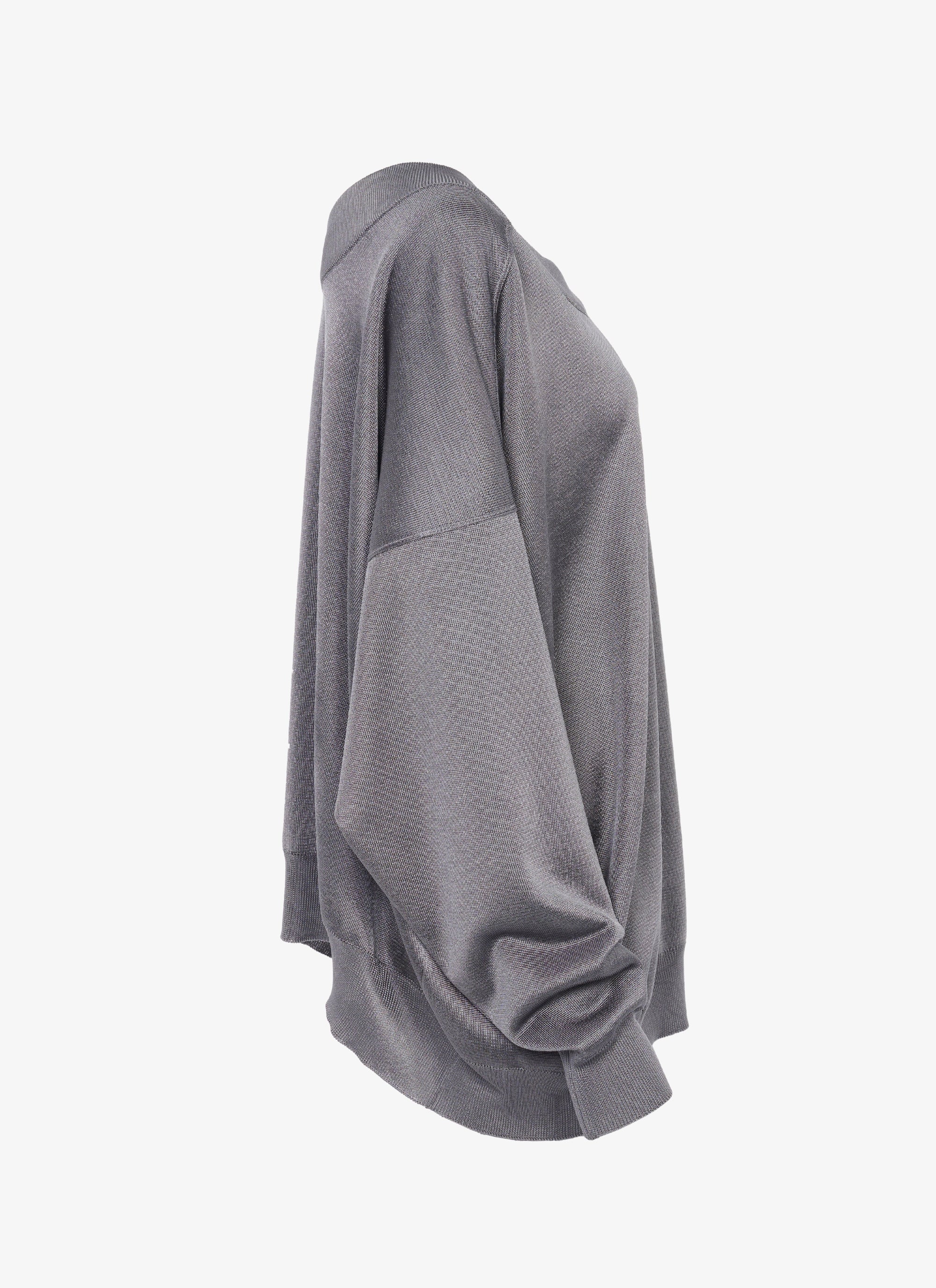 Long sleeve jumper - Steel