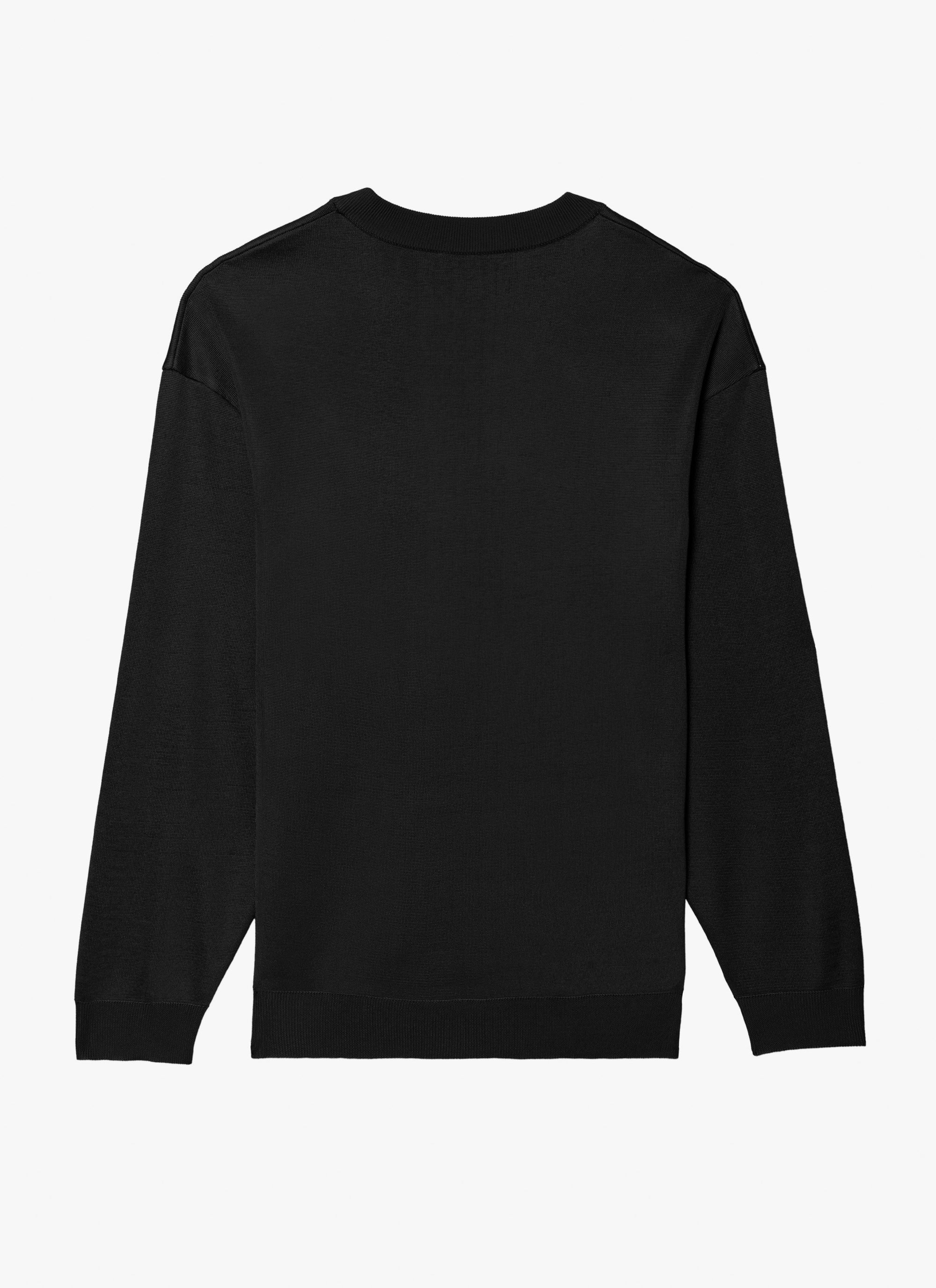Classic Shiny Sweater - Black Alaïa
