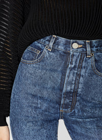 Pull en transparence en dentelle - Noir Alaïa