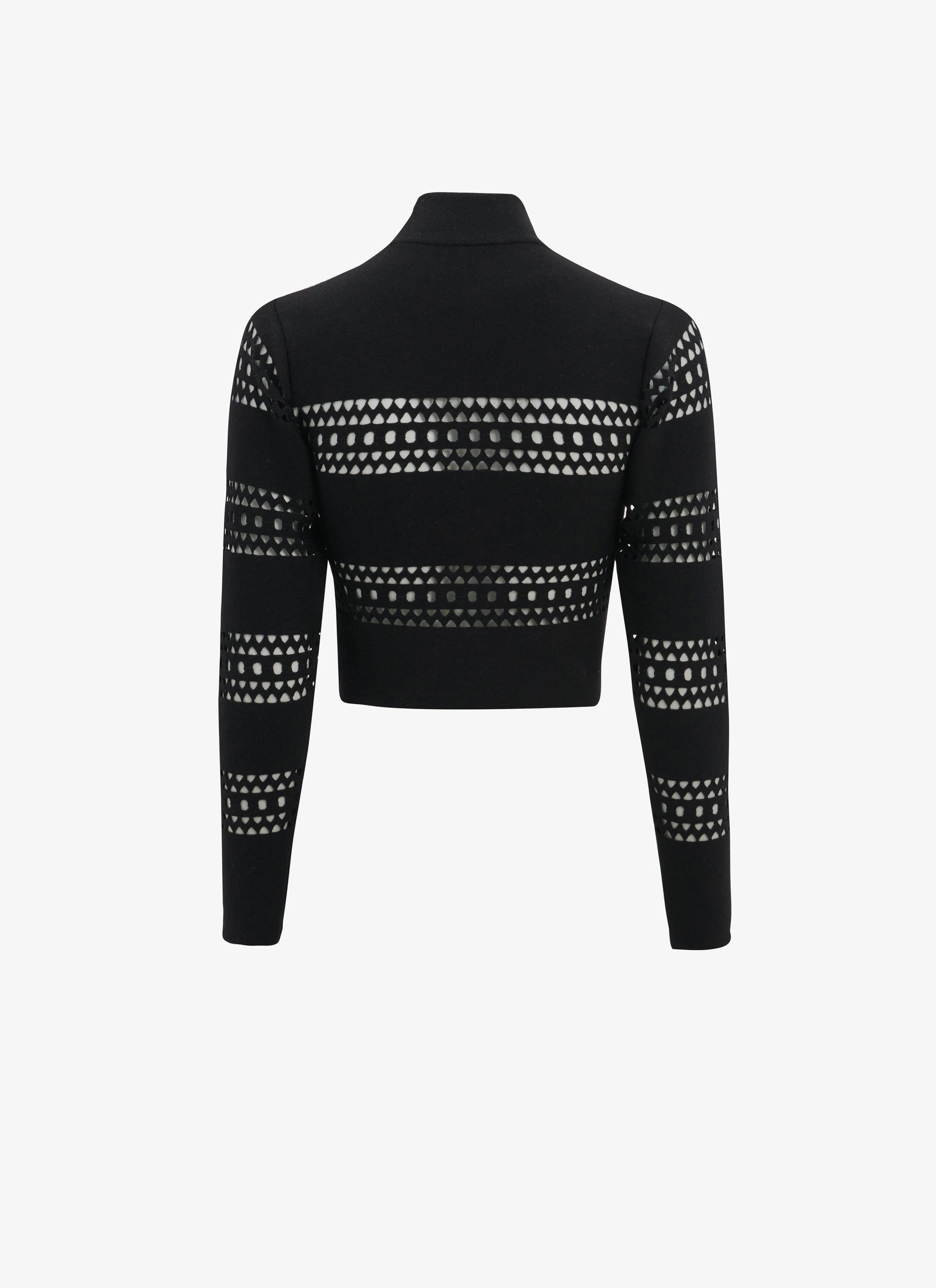 Pull Vienne en laine - Noir Alaïa