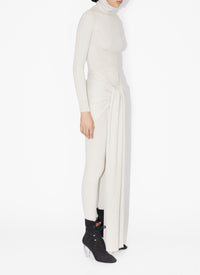 Pull doux en cachemire et soie - Sable