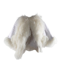 Veste à capuche en cuir - Naturel