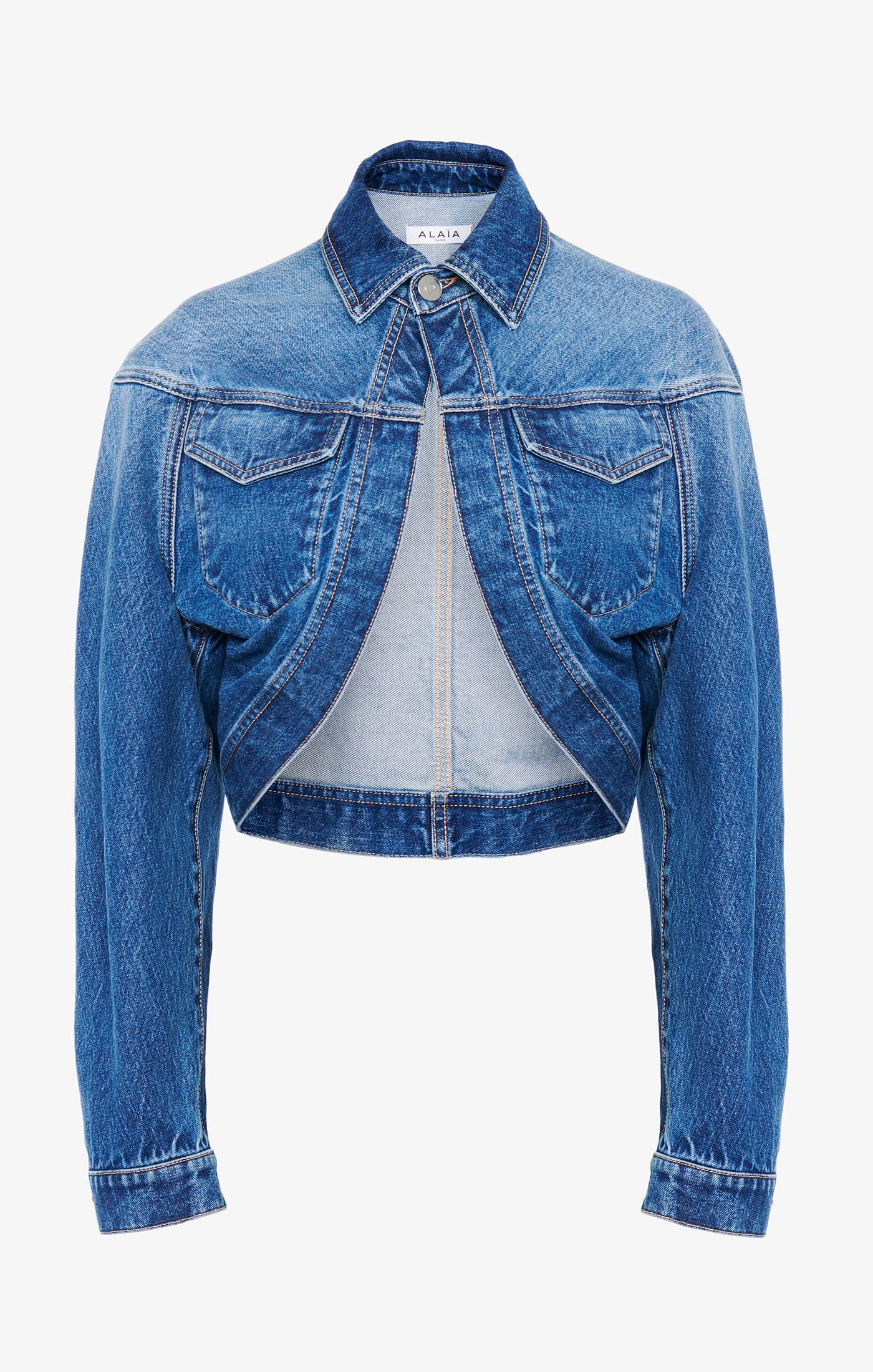 Denim Cardigan Jacket - Jeans Blue