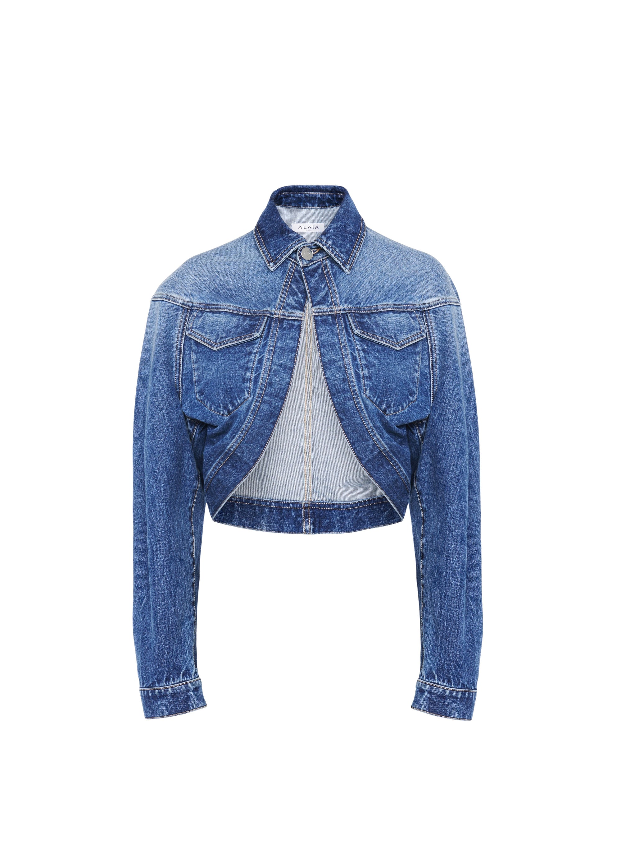 Denim Cardigan Jacket - Jeans Blue