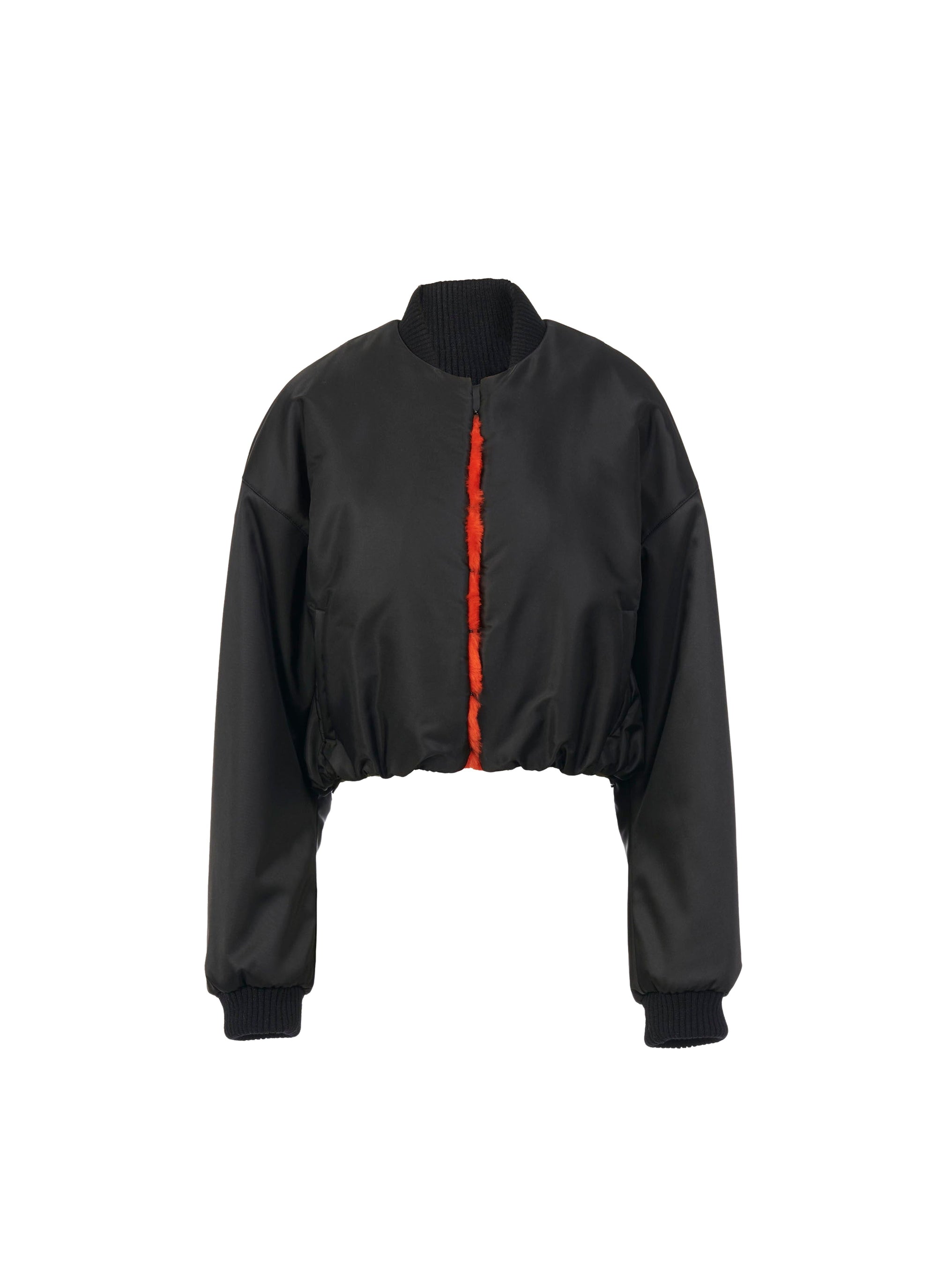Bombers à fourrure - Noir Alaïa