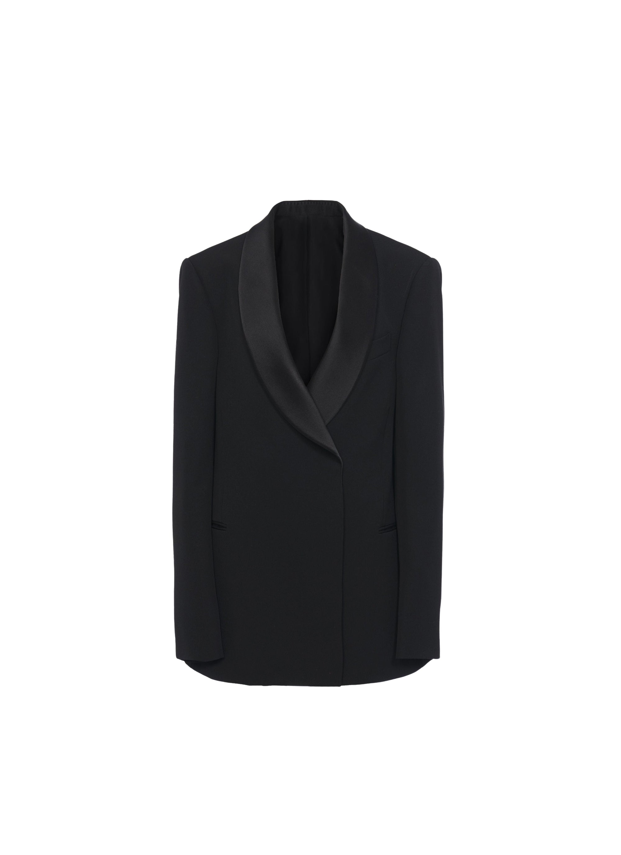 Veste de smoking en laine - Noir Alaïa