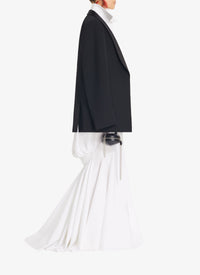 Veste de smoking en laine - Noir Alaïa
