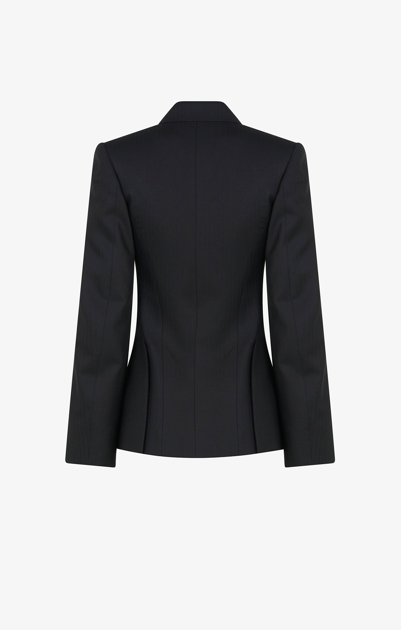 Wool epaulette blazer jacket - Black Alaïa