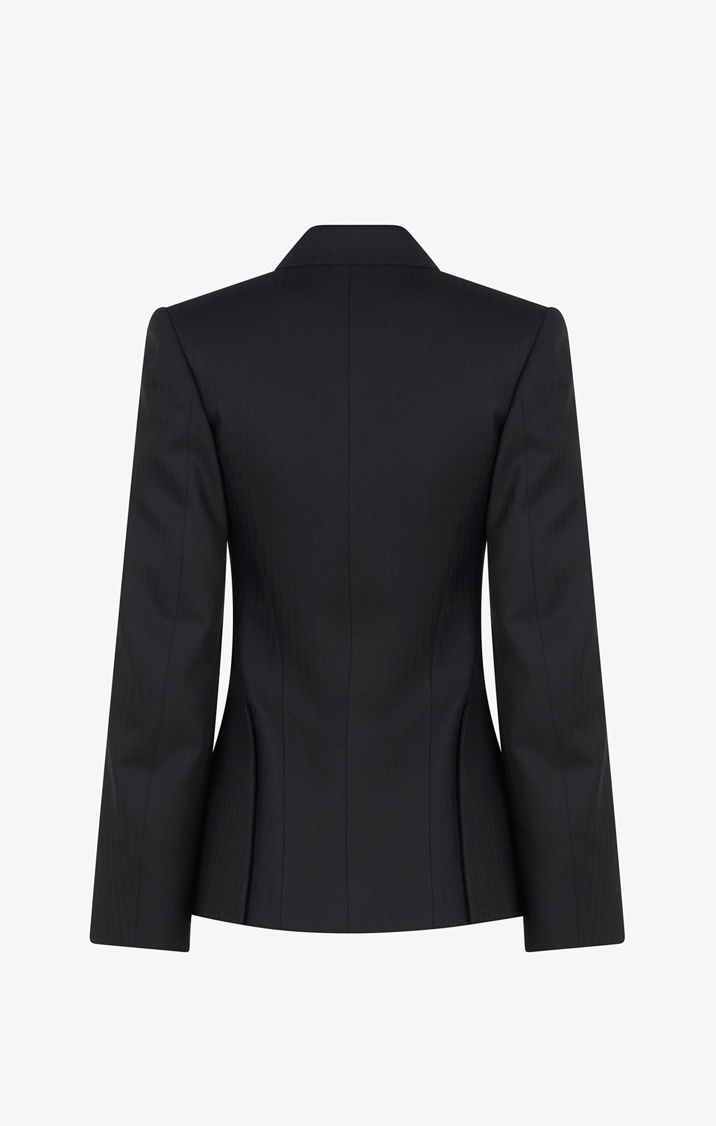 Wool epaulette blazer jacket - Black Alaïa