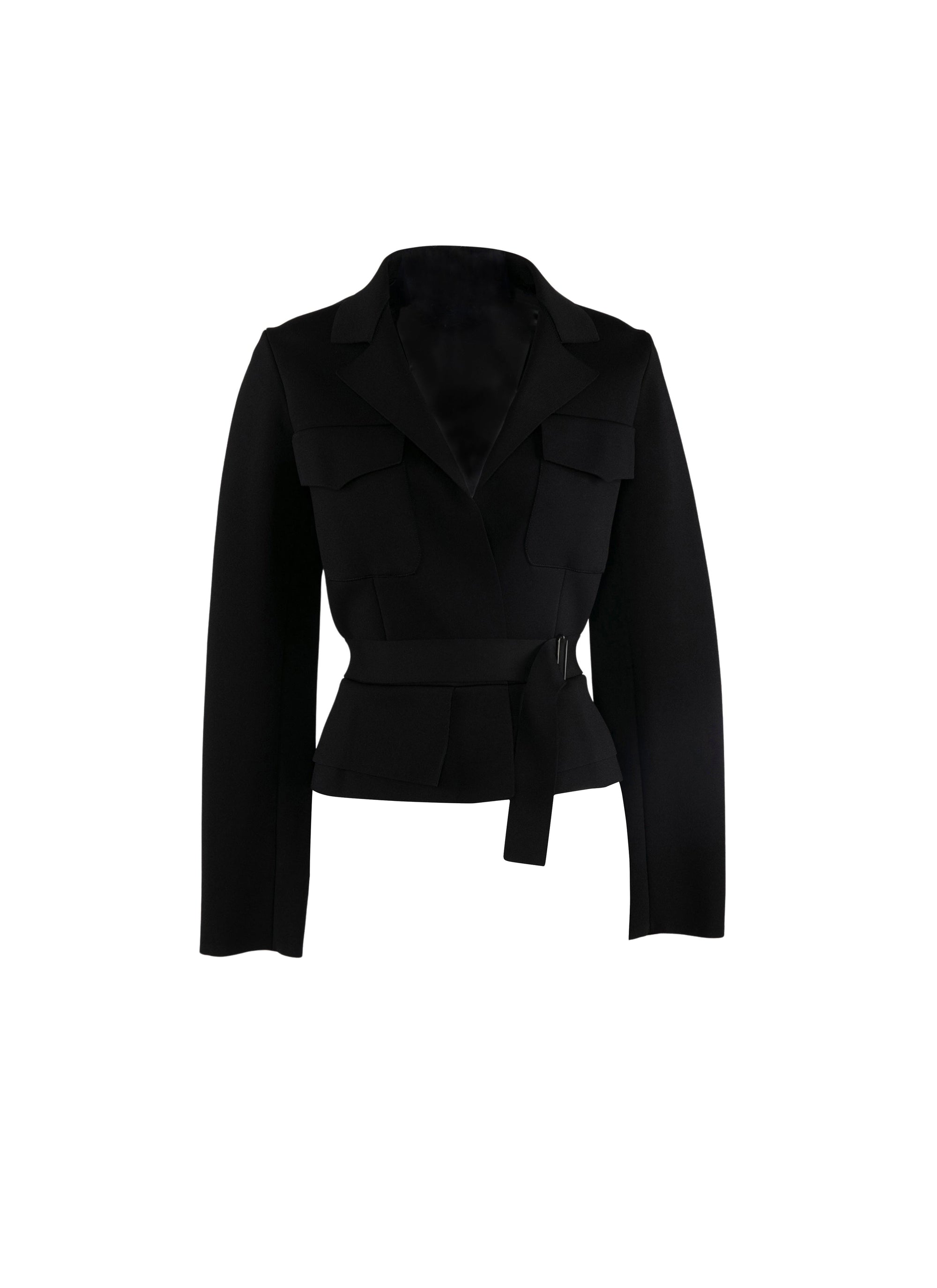 Veste ceinture - Noir