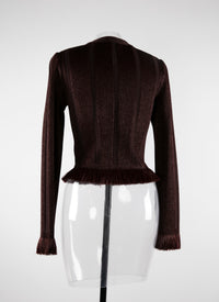 Veste courte - Chocolat