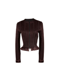 Veste courte - Chocolat