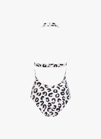 Maillot de bain une pièce - Blanc & Noir