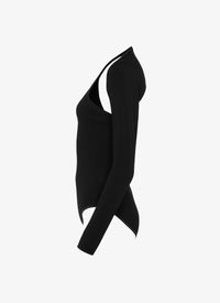 Asymmetric Swimsuit - Black Alaïa