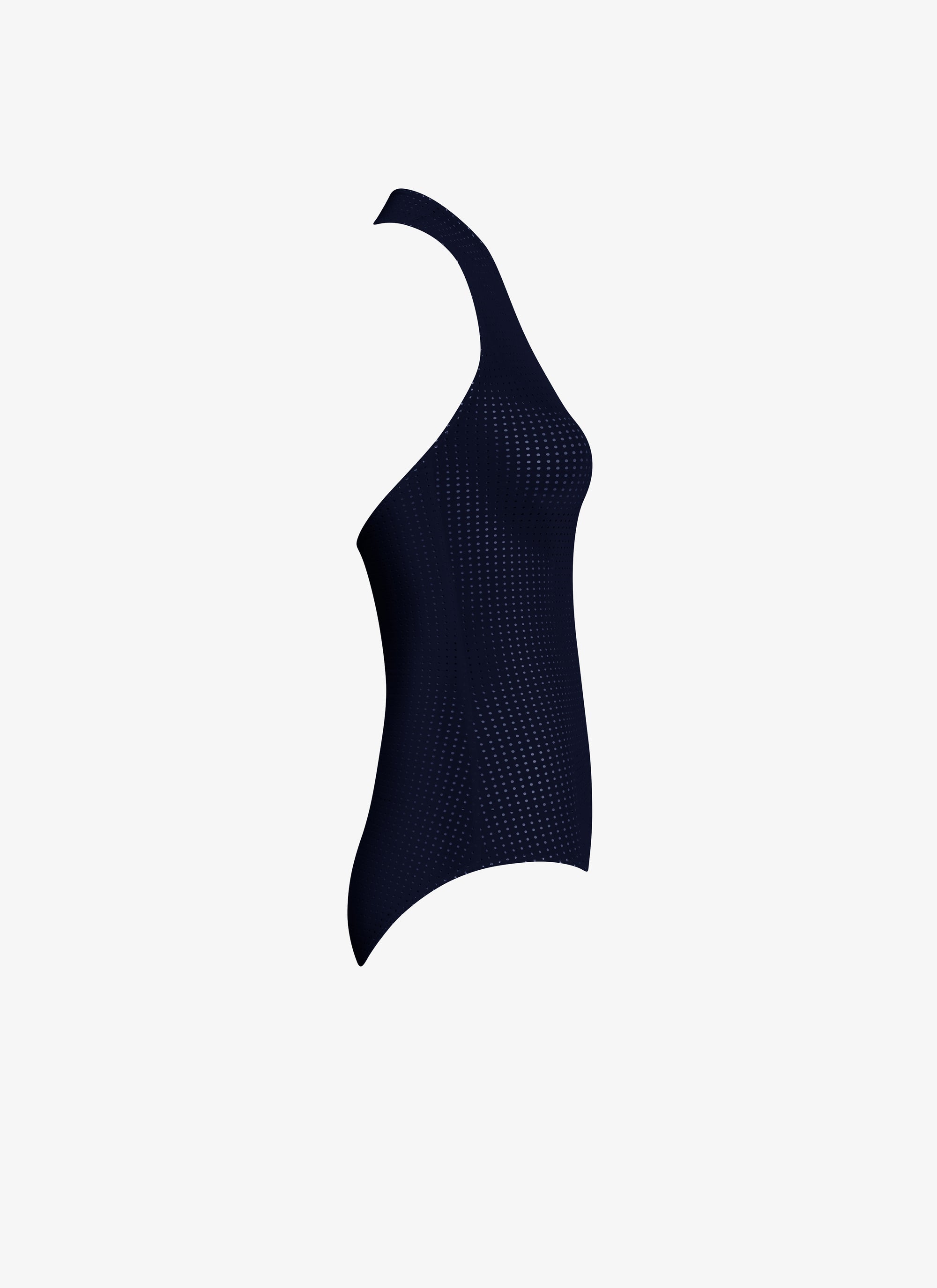 Maillot de bain asymétrique - Marine