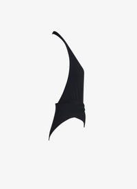 Sculpting Halter Swimsuit - Black Alaïa